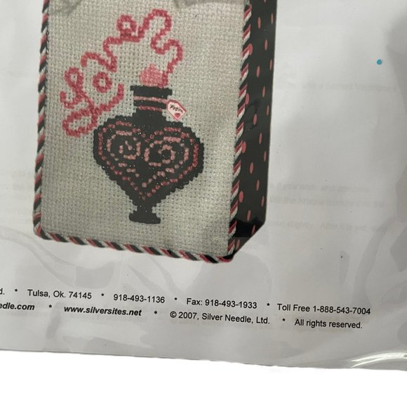 The Silver Needle Cross Stitch Kit Secret Needle Night Love Potion 2008 - Picture 3 of 3